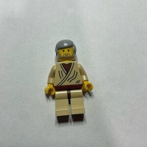Wan Kenobi minifigure from the 20th Anniversary Edition (set number 30624).